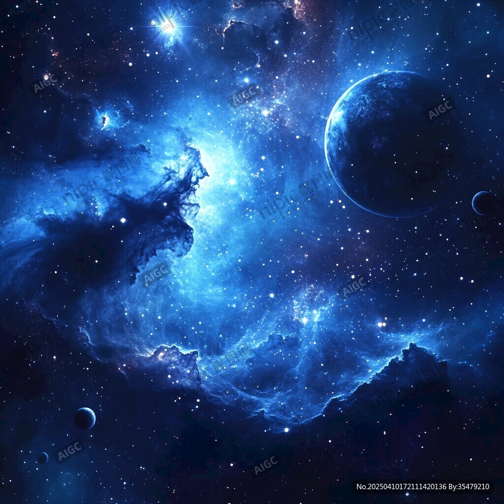 夢幻宇宙星空奇幻景象