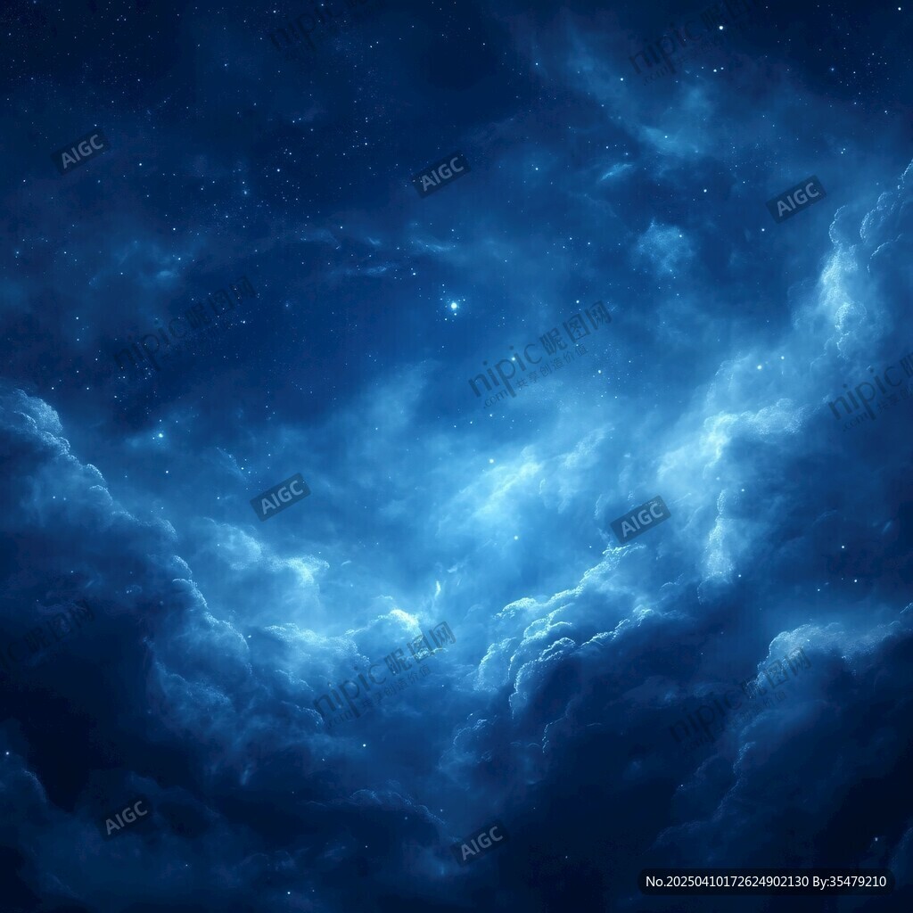 夢(mèng)幻夜空 浩瀚星辰云海