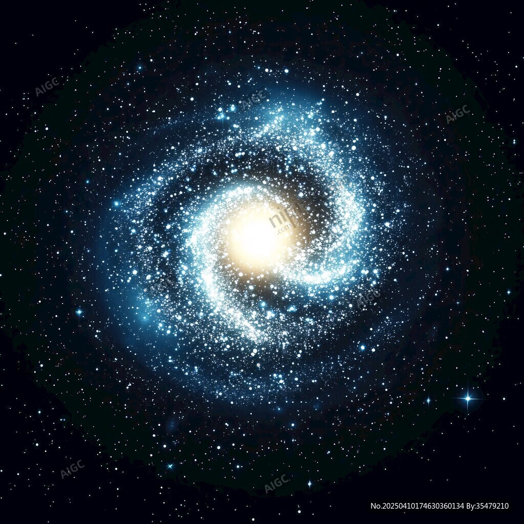 璀璨螺旋星系 宇宙之美