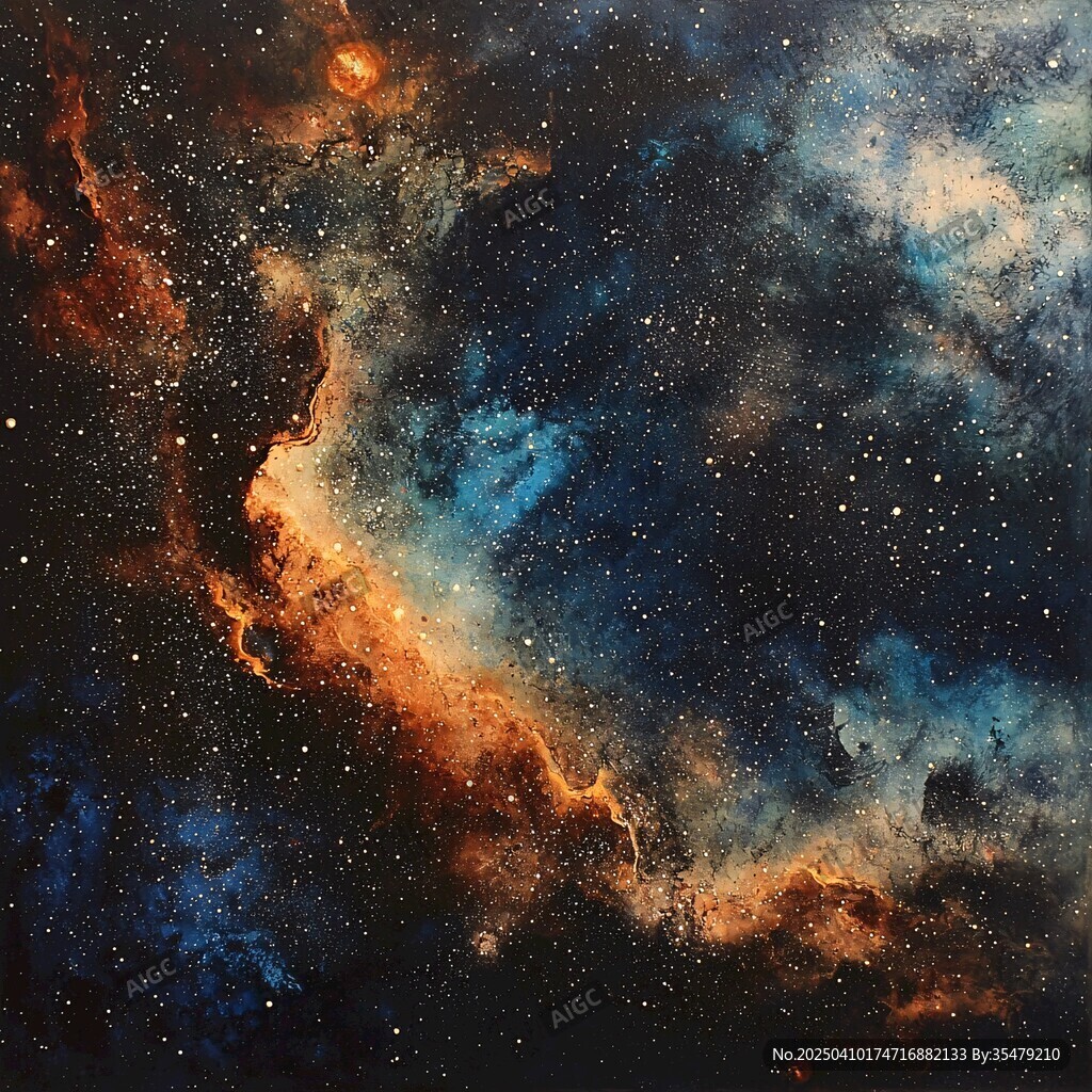 夢(mèng)幻星云宇宙壯麗景象