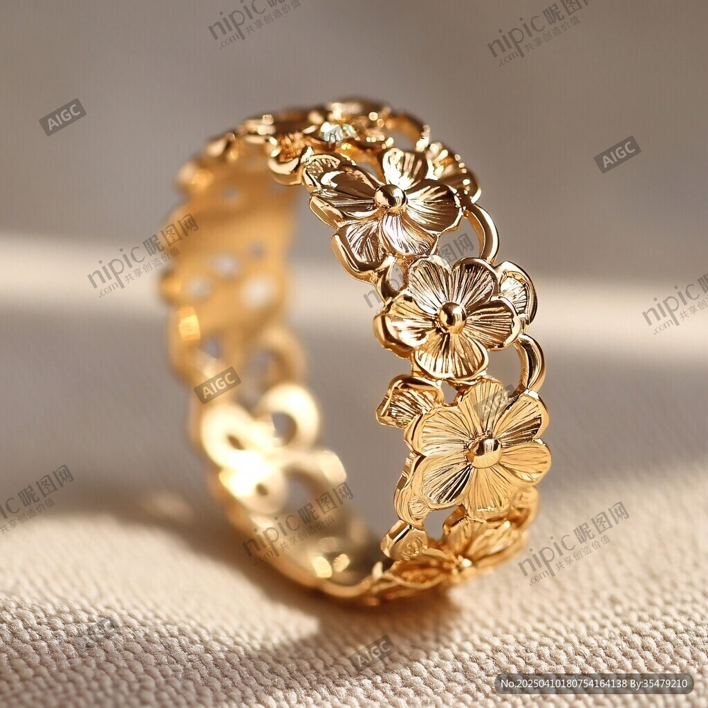 繁花金戒 盡顯優(yōu)雅精致