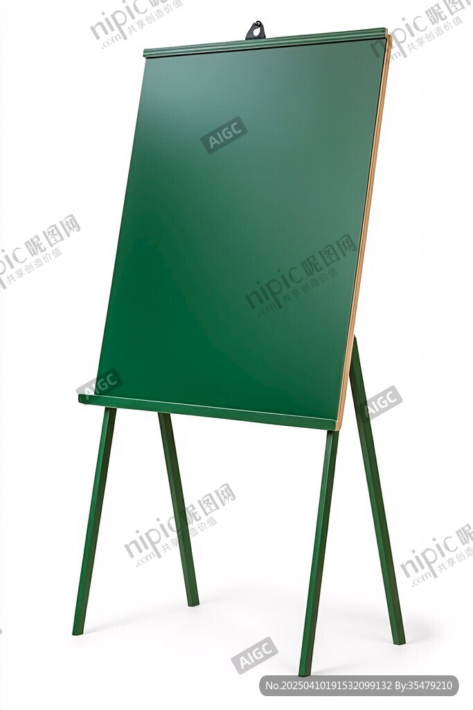 綠色立式畫板展示架