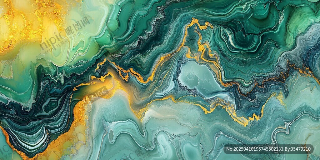 夢幻流動的多彩紋理背景