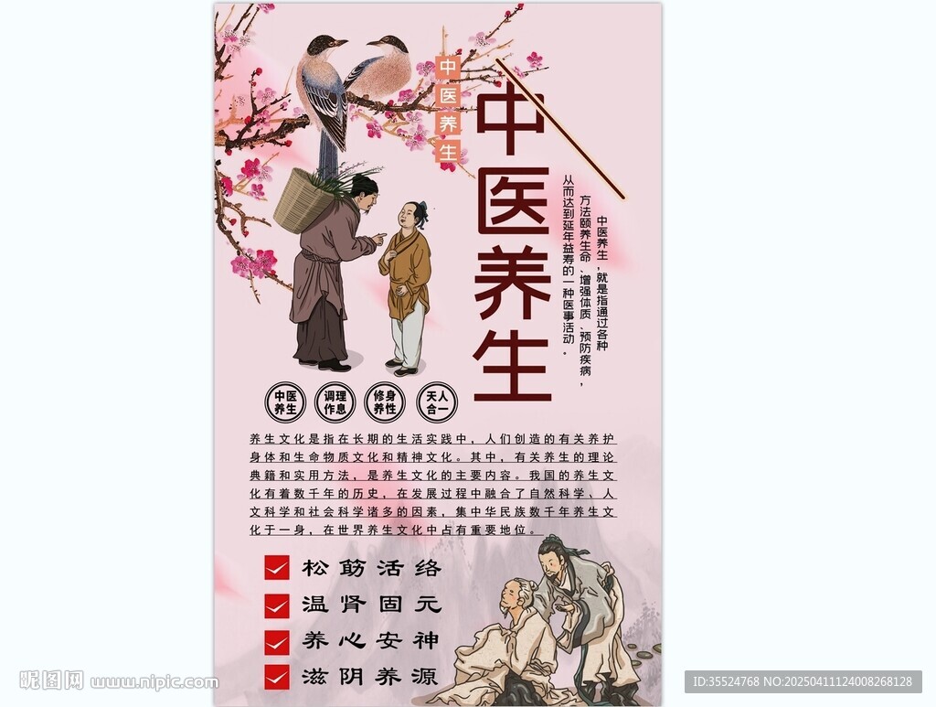 中醫(yī)養(yǎng)生背景墻