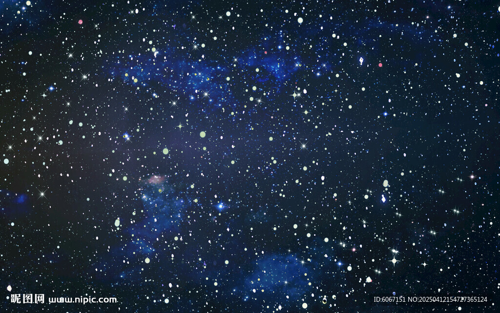 黑色宇宙星空背景墻