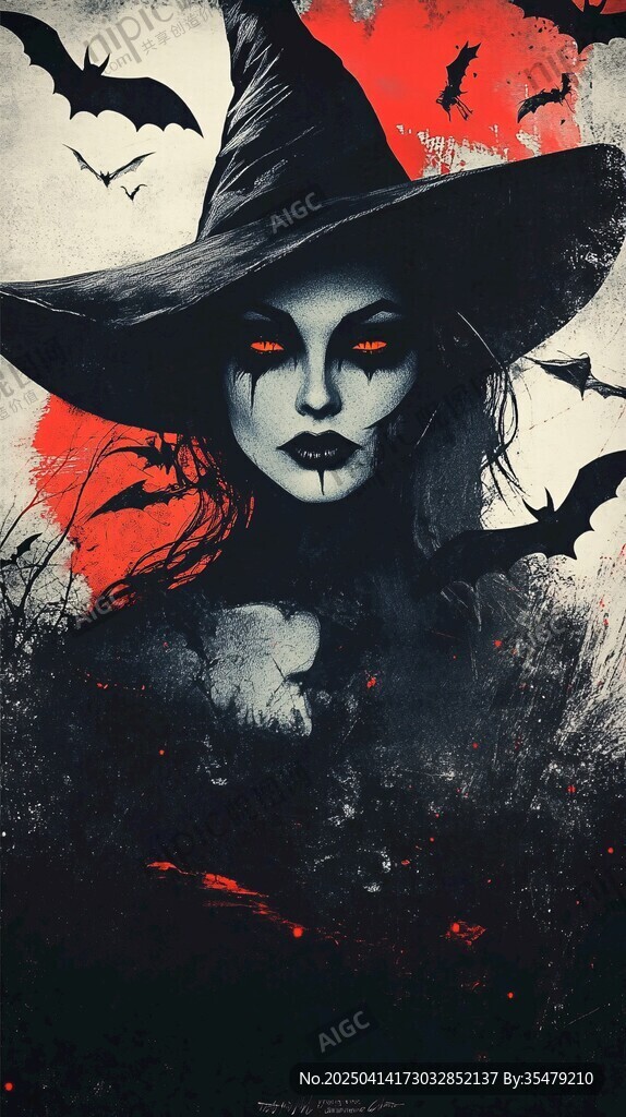 暗黑女巫 魔幻恐怖氛圍營造