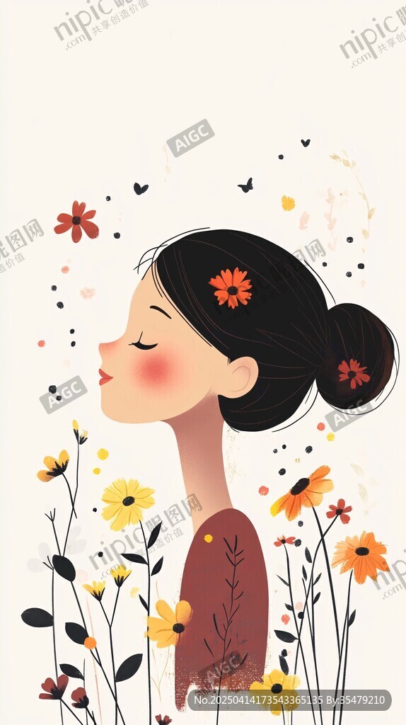 聞花少女的夢幻花卉世界