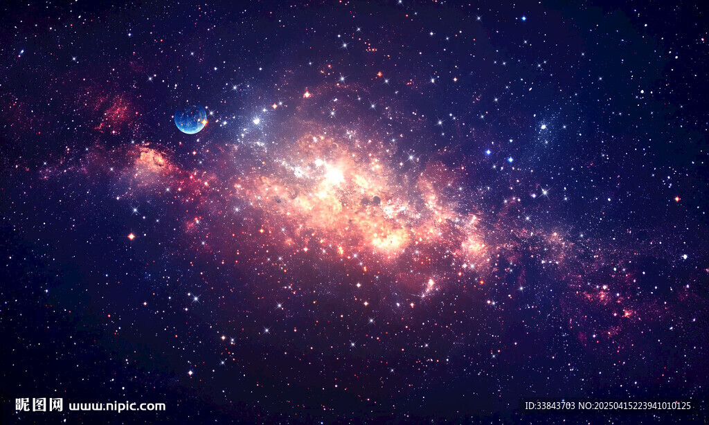 紫色星空背景