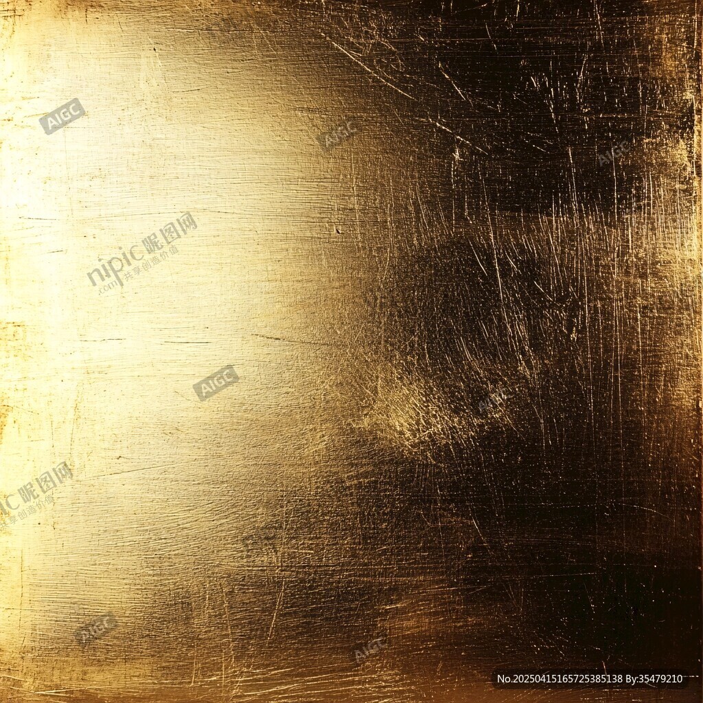 復(fù)古金色質(zhì)感金屬紋理背景