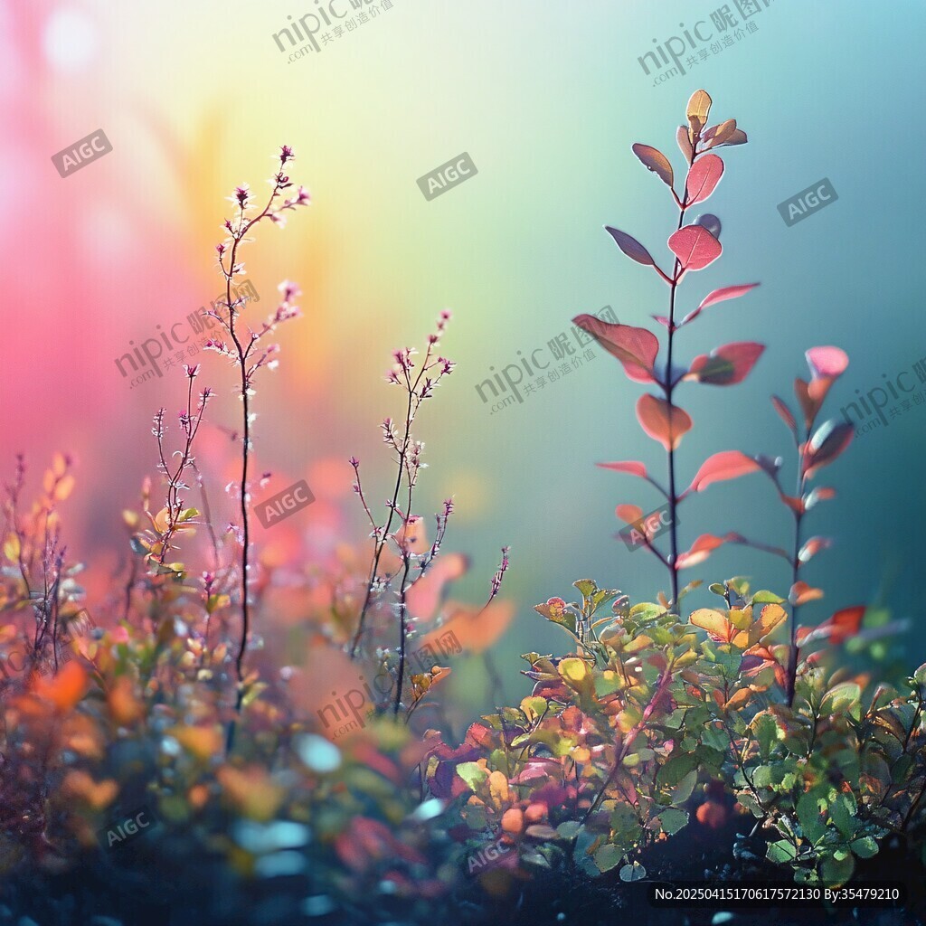 夢(mèng)幻多彩的植物景觀