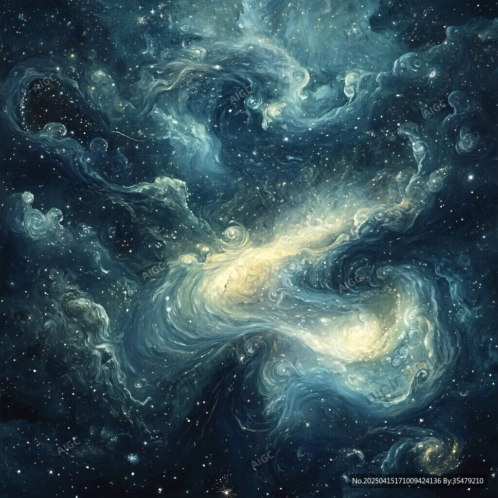 夢幻星云宇宙奇幻景象