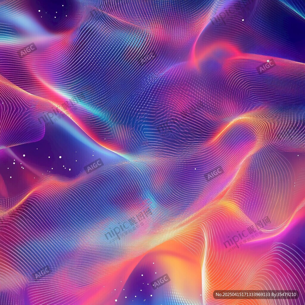 梦幻炫彩流体抽象背景图 梦幻炫彩流体抽象背景图