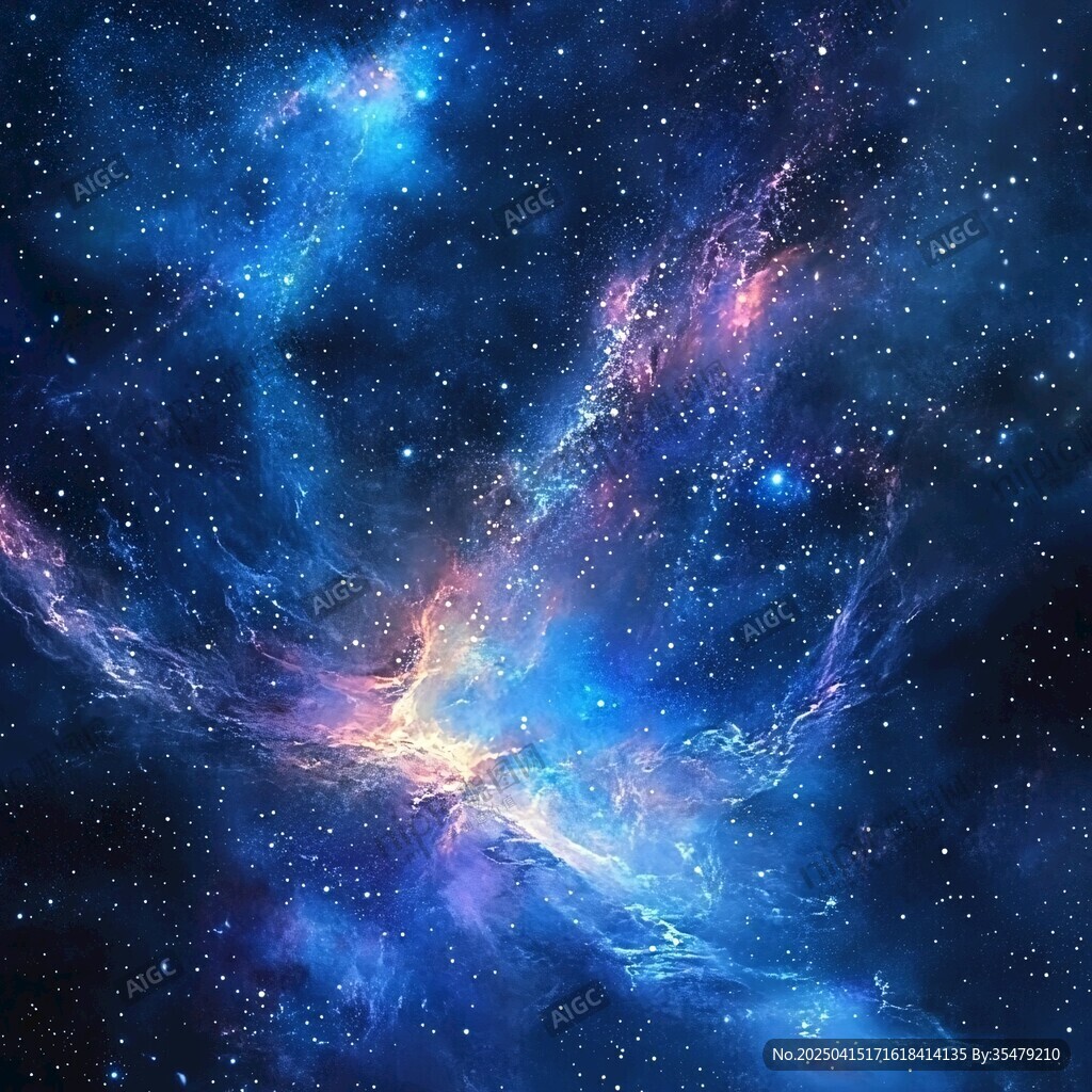 夢幻絢麗的深邃星云