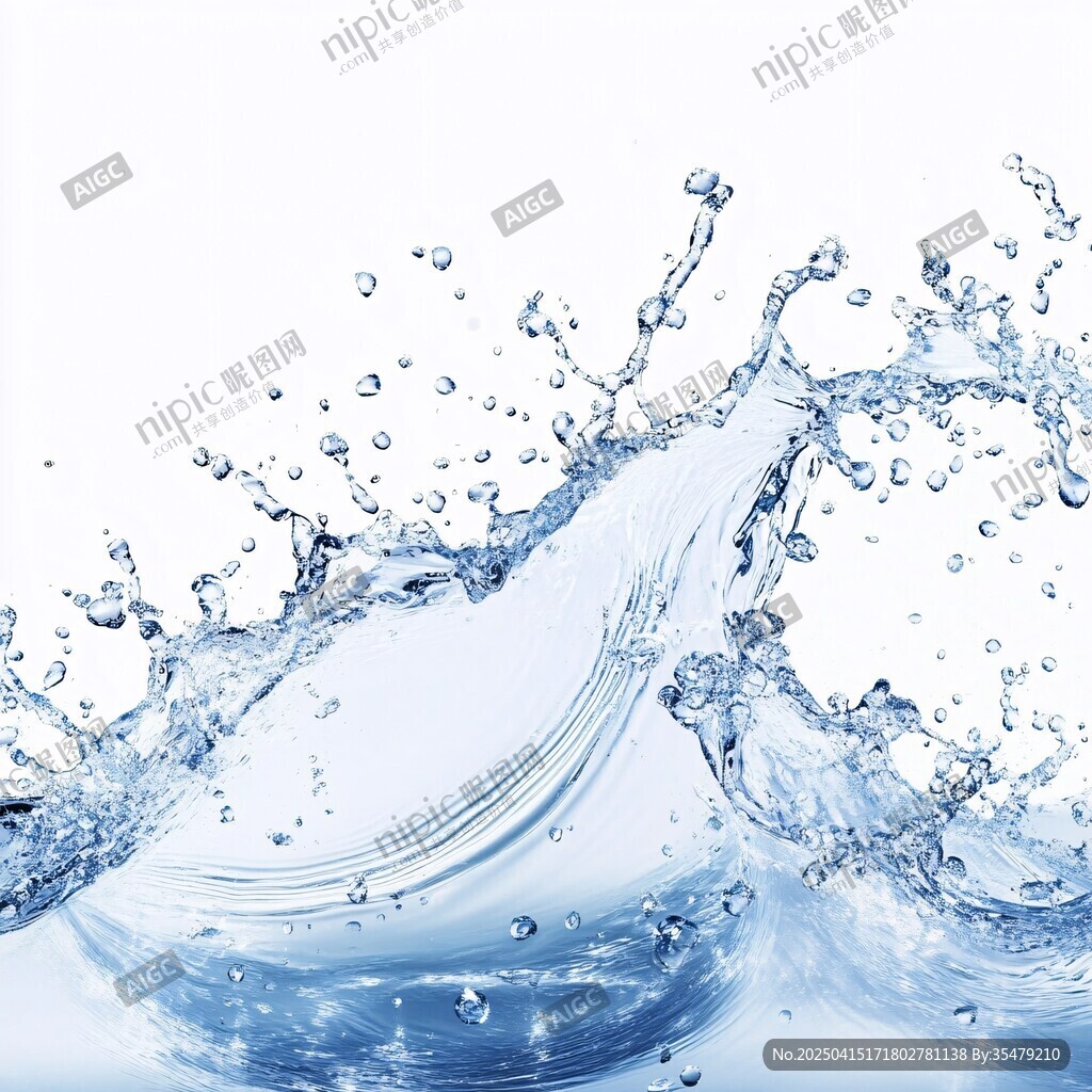 水花飛濺的靈動瞬間