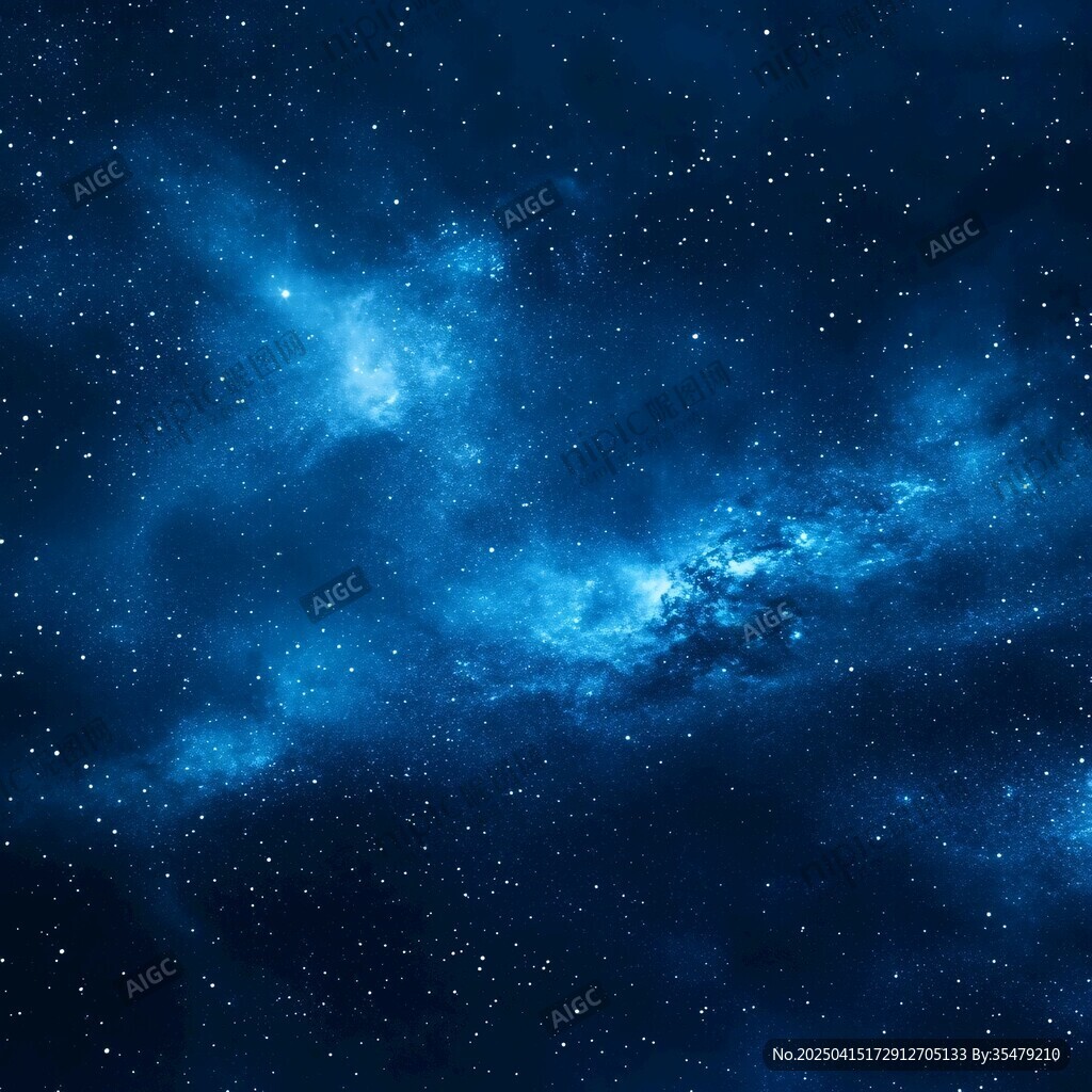 夢幻深邃的浩瀚星空
