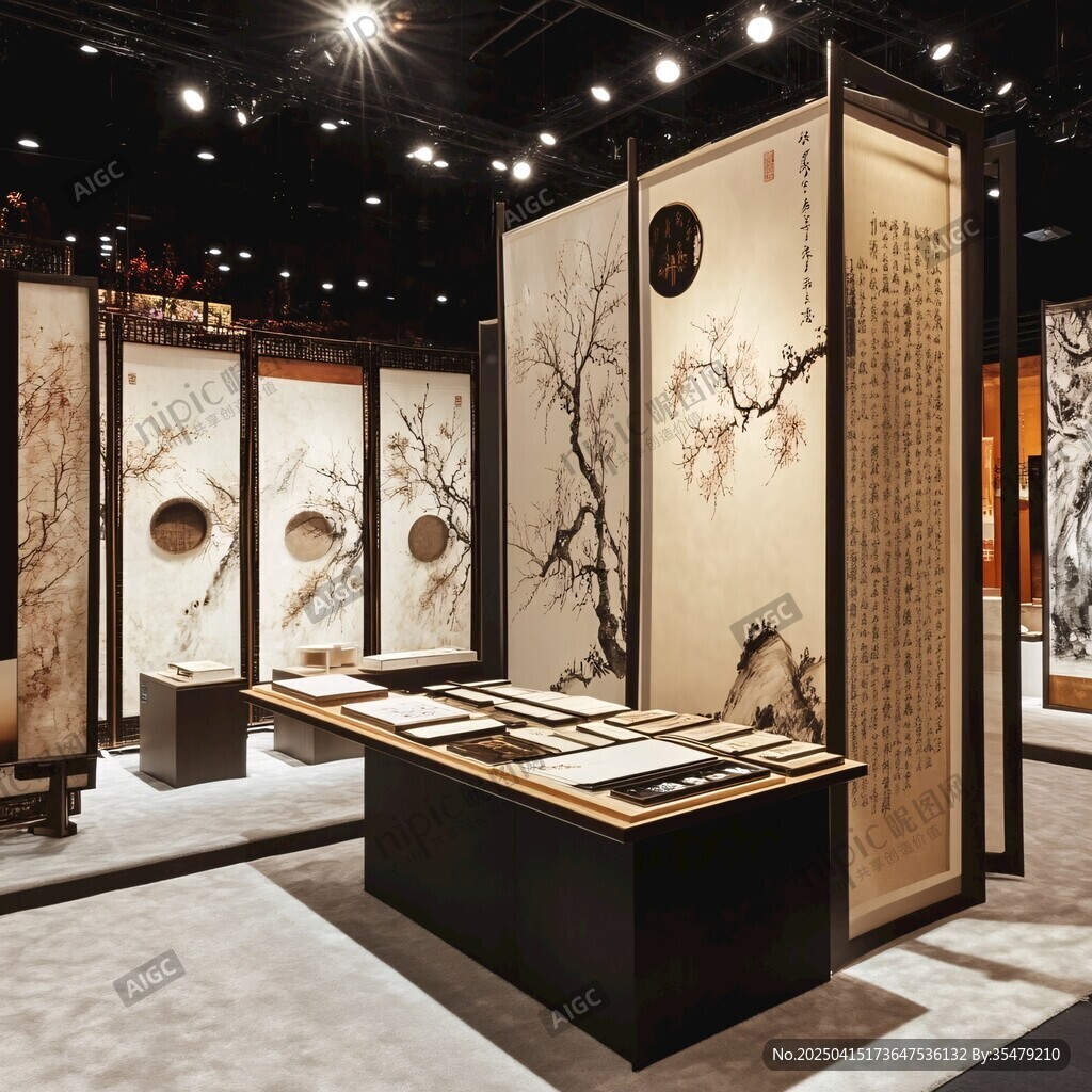中式雅致藝術(shù)展覽空間