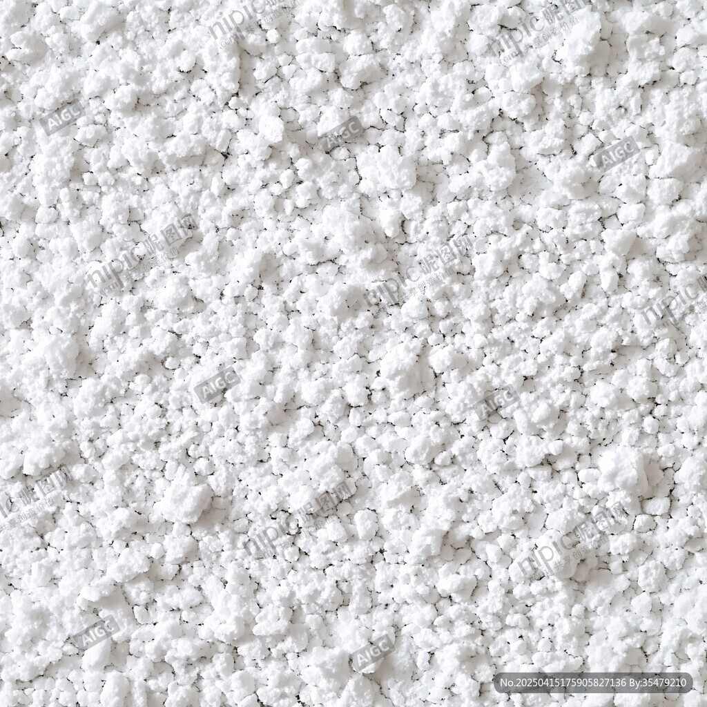 細膩白色粉末紋理特寫