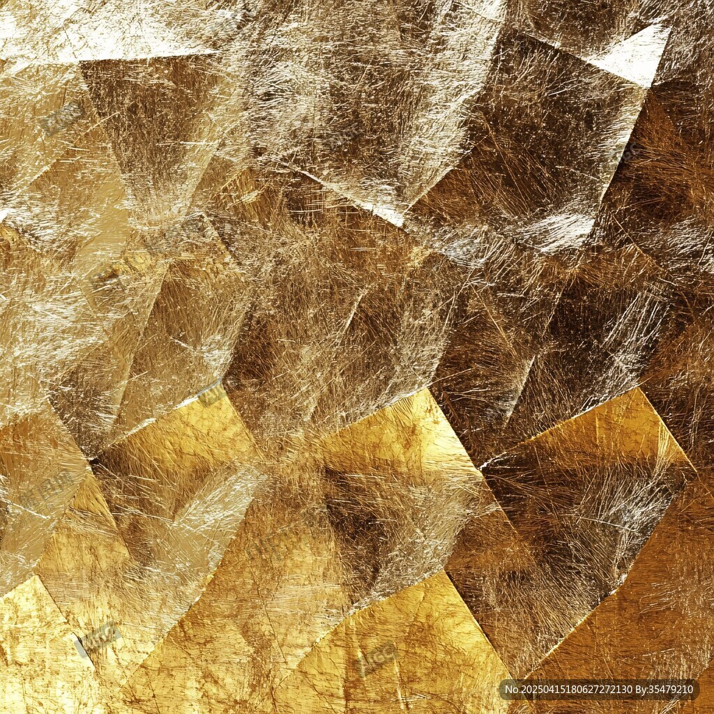 金色幾何紋理藝術(shù)背景