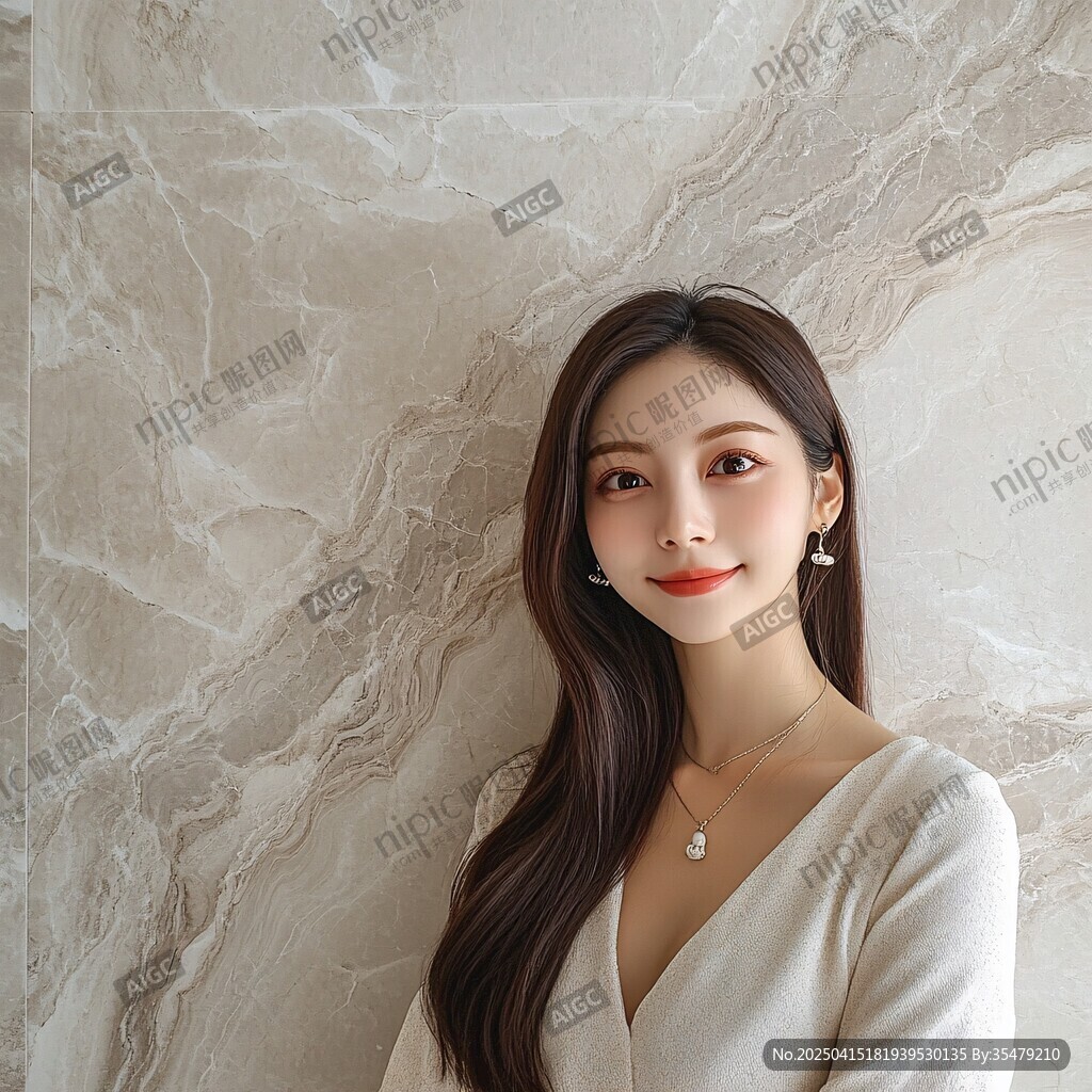 優(yōu)雅長發(fā)女子的魅力瞬間