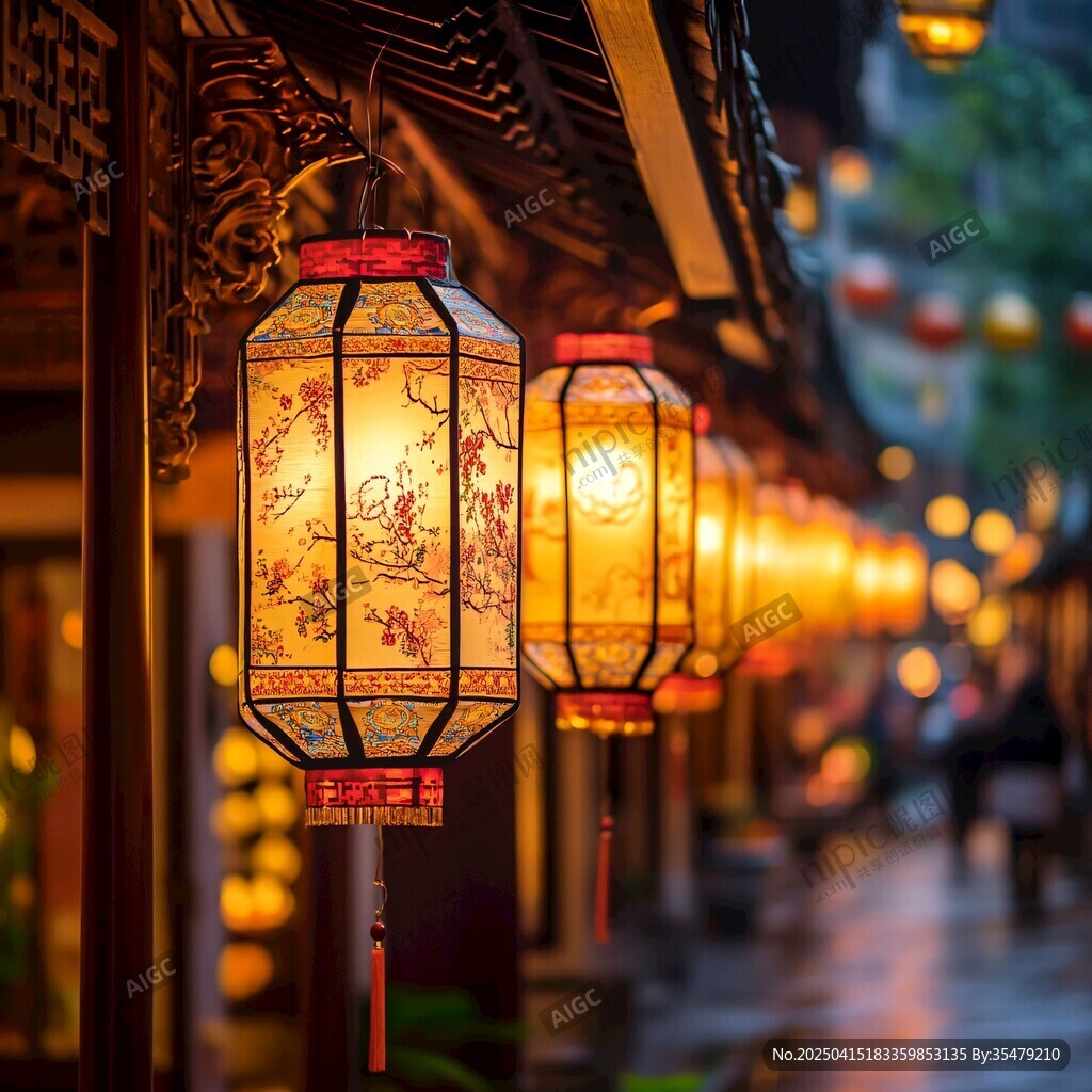 古街燈籠 點亮傳統(tǒng)韻味