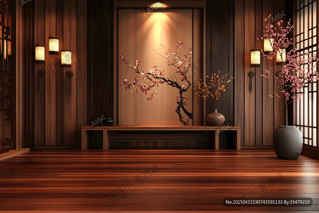 中式典雅室內(nèi)空間展示