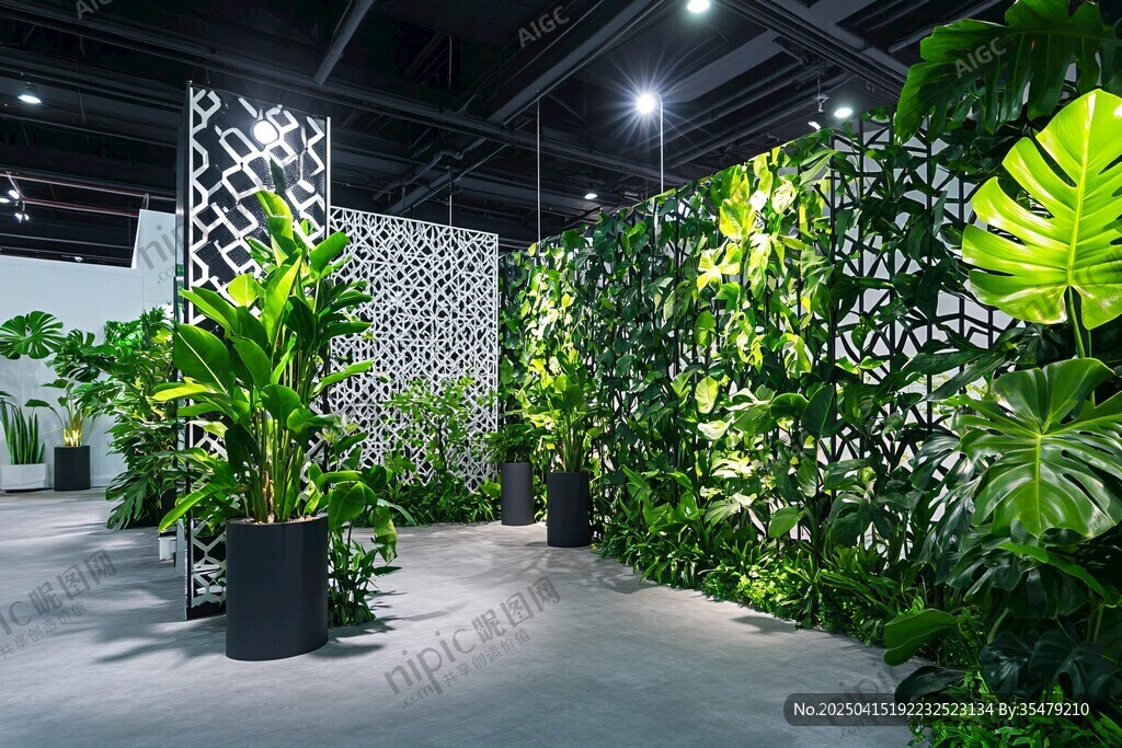 室內(nèi)綠植景觀 清新自然風(fēng)