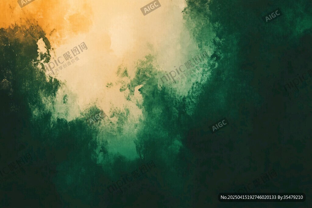 夢幻森林晨光美景