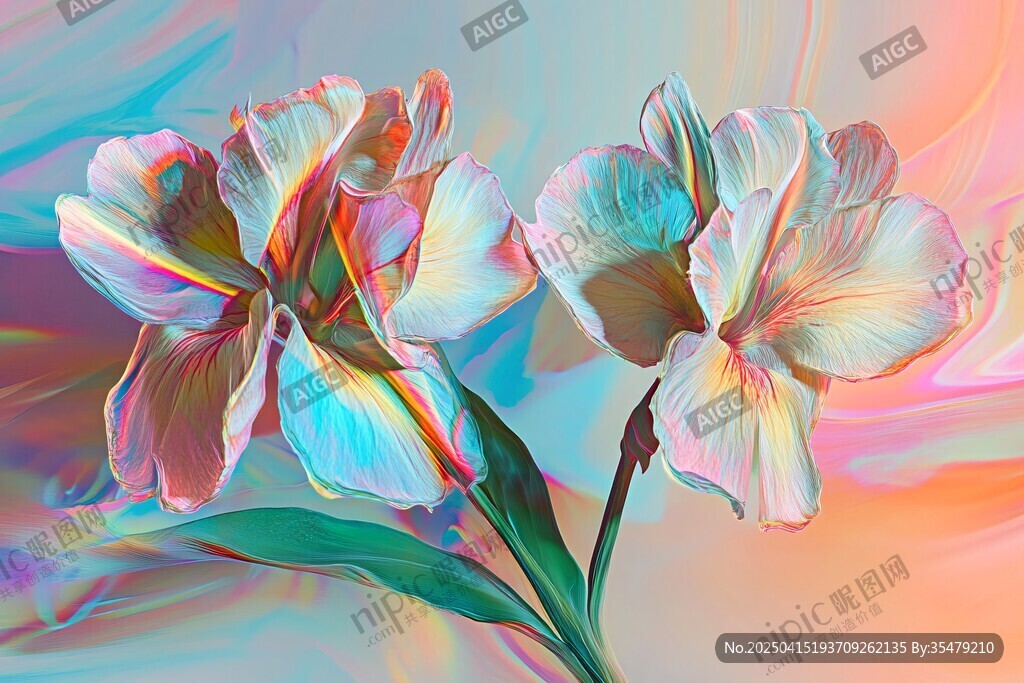 夢(mèng)幻雙花綻放