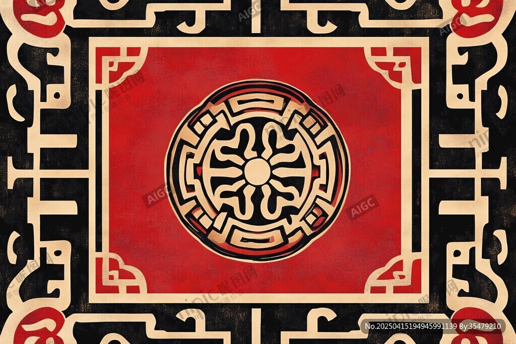 中式傳統(tǒng)花紋圖案設(shè)計(jì)