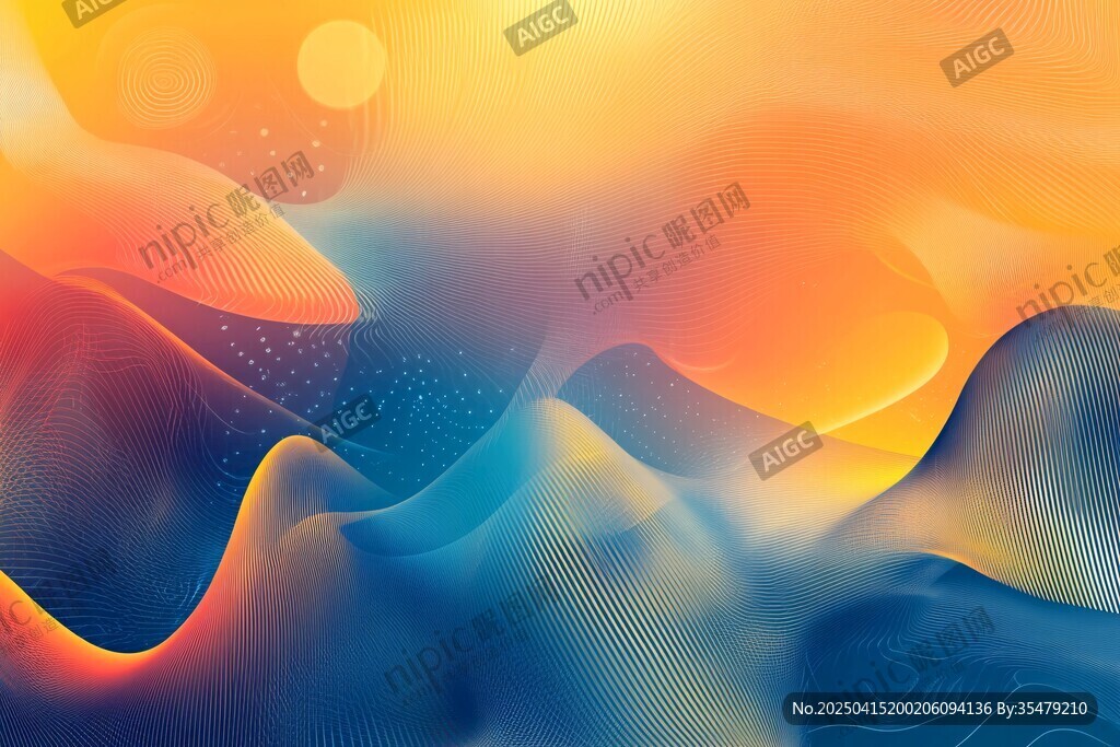 梦幻绚丽流体艺术背景图 梦幻绚丽流体艺术背景图