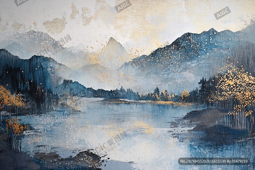 山水秋景圖