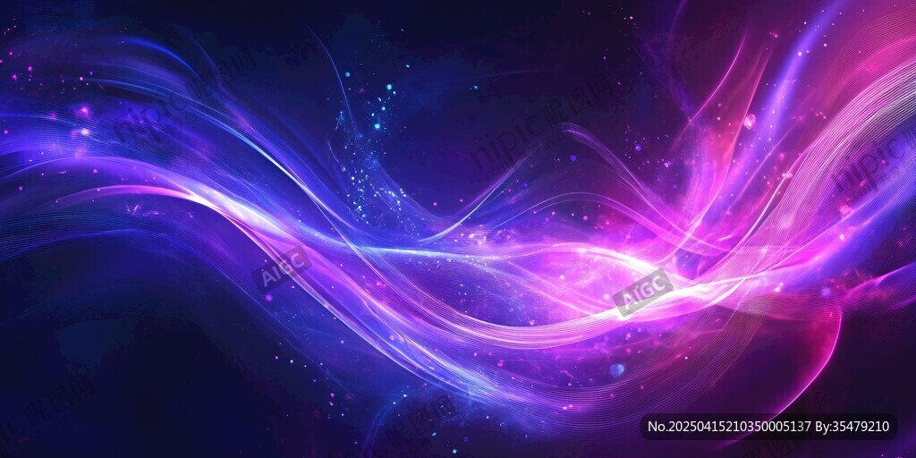 夢(mèng)幻炫彩光線背景圖