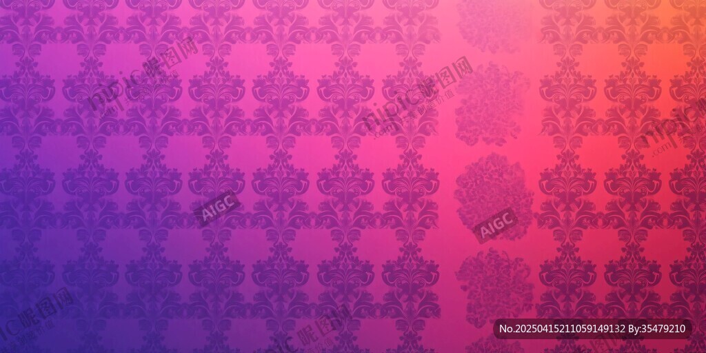 漸變花紋背景圖