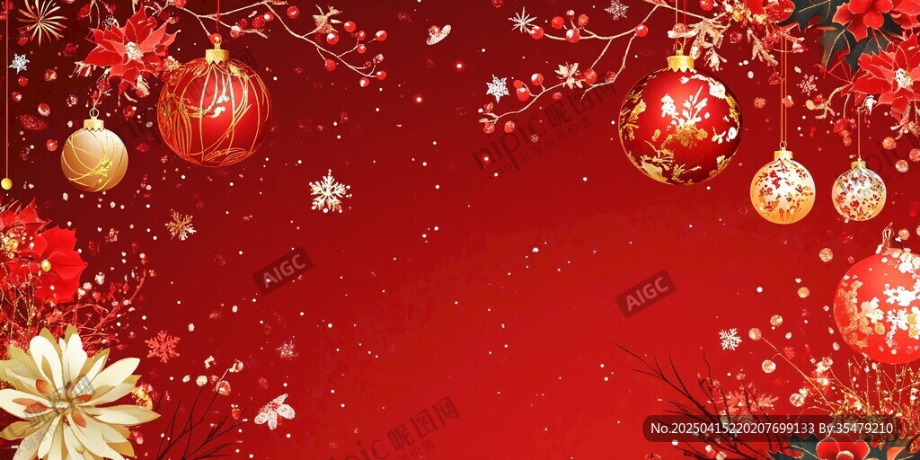 喜慶中國風(fēng)新年裝飾背景