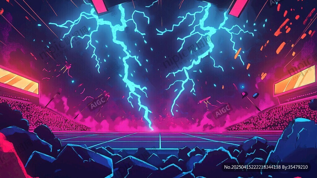 電閃賽場 熱血競技奇幻場景