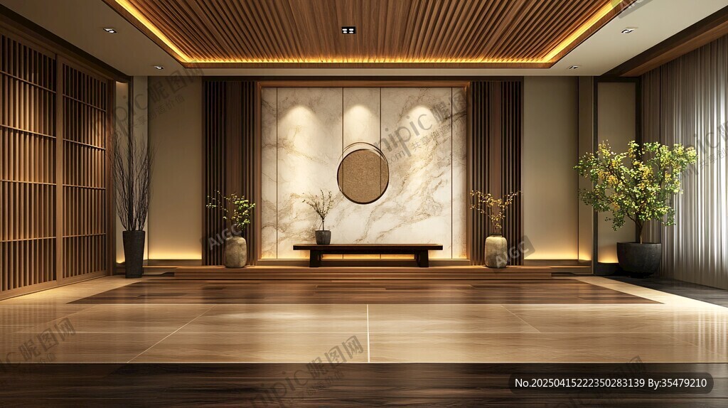 新中式禪意風(fēng)格室內(nèi)空間