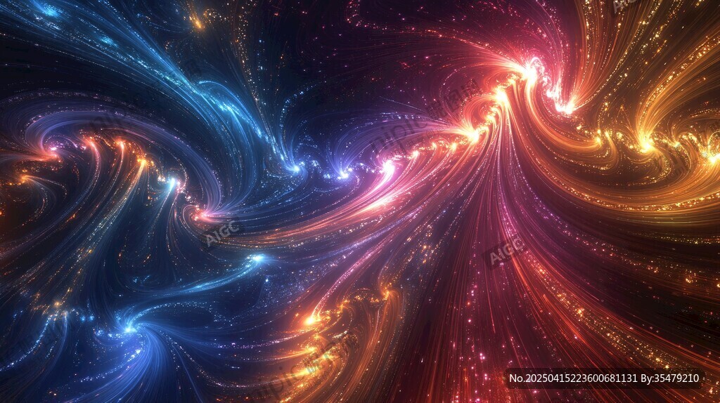 絢麗宇宙動感星云背景圖