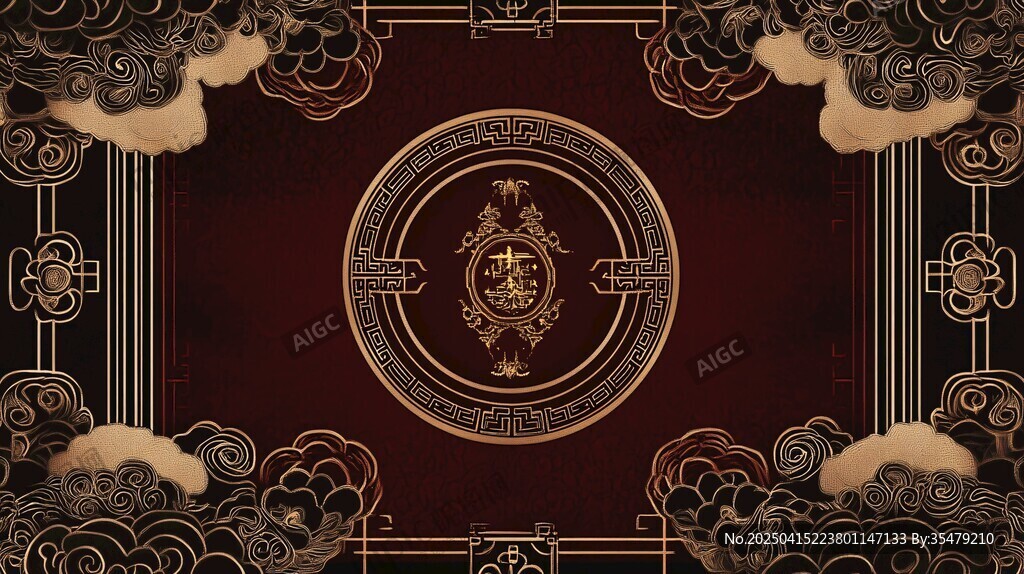 中式古典風(fēng)傳統(tǒng)吉祥圖案