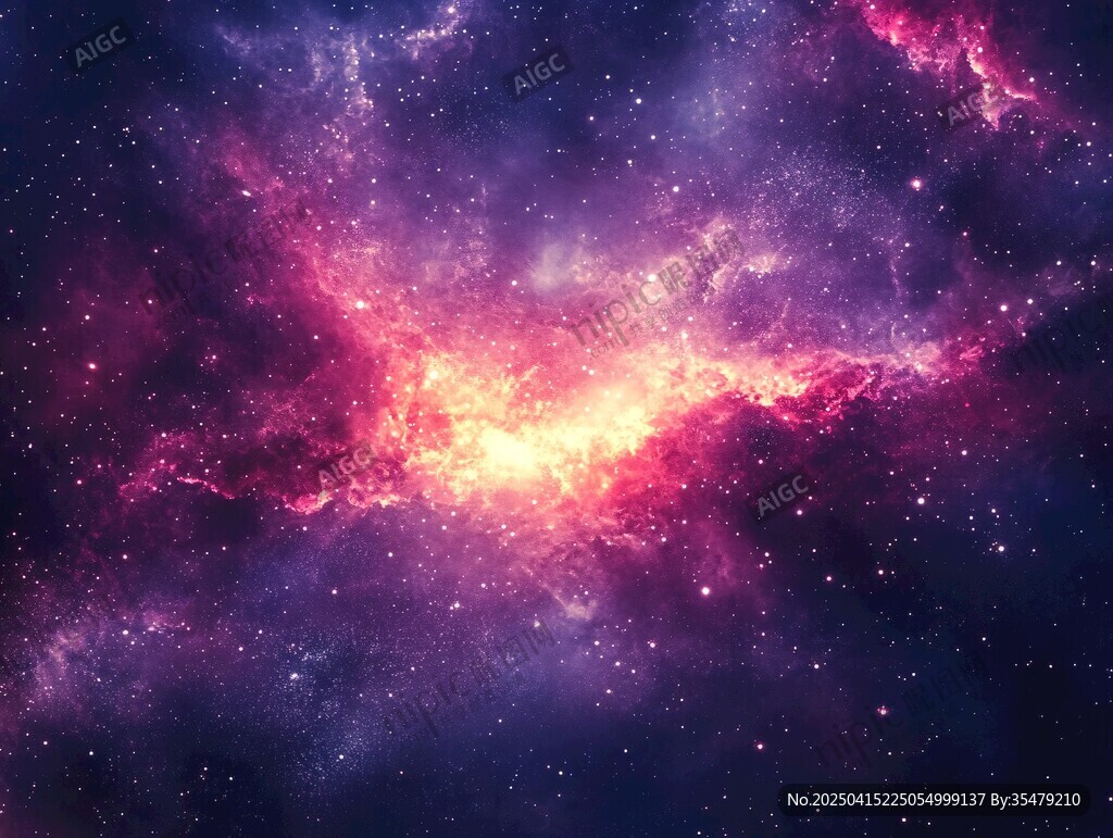 夢幻絢麗的宇宙星云景觀