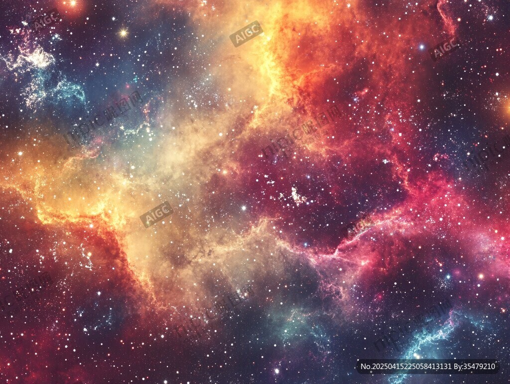 絢麗星云宇宙夢(mèng)幻景象