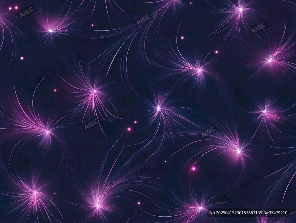 夢幻紫色星光背景圖案