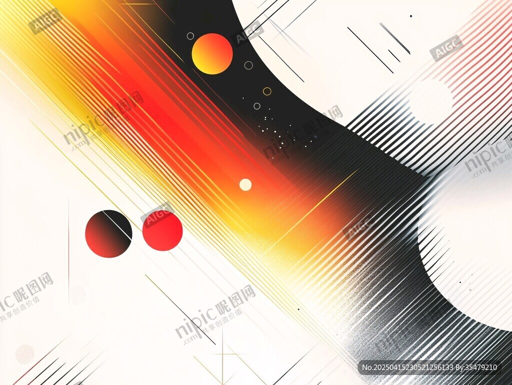 炫彩幾何抽象藝術背景圖