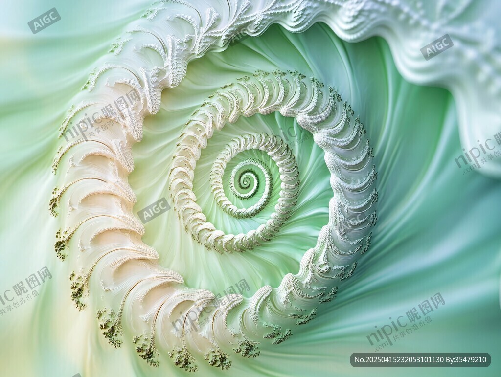 夢幻螺旋紋理圖案