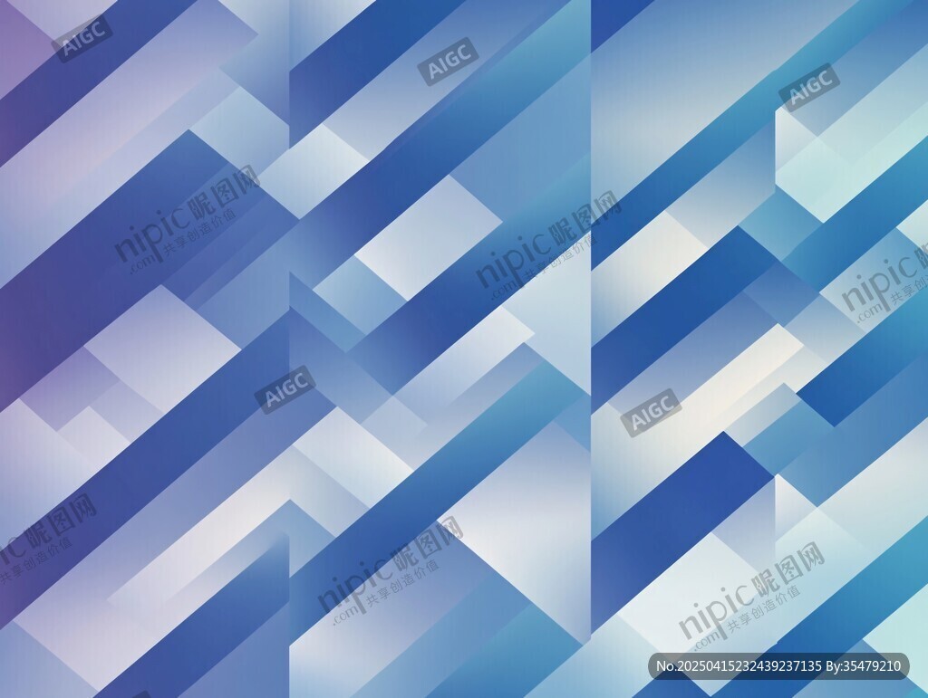 藍紫色幾何線條抽象背景圖