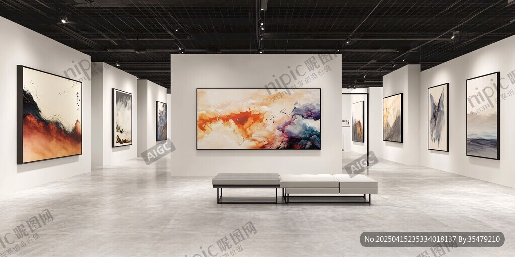 現(xiàn)代藝術(shù)展廳 靜謐藝術(shù)空間