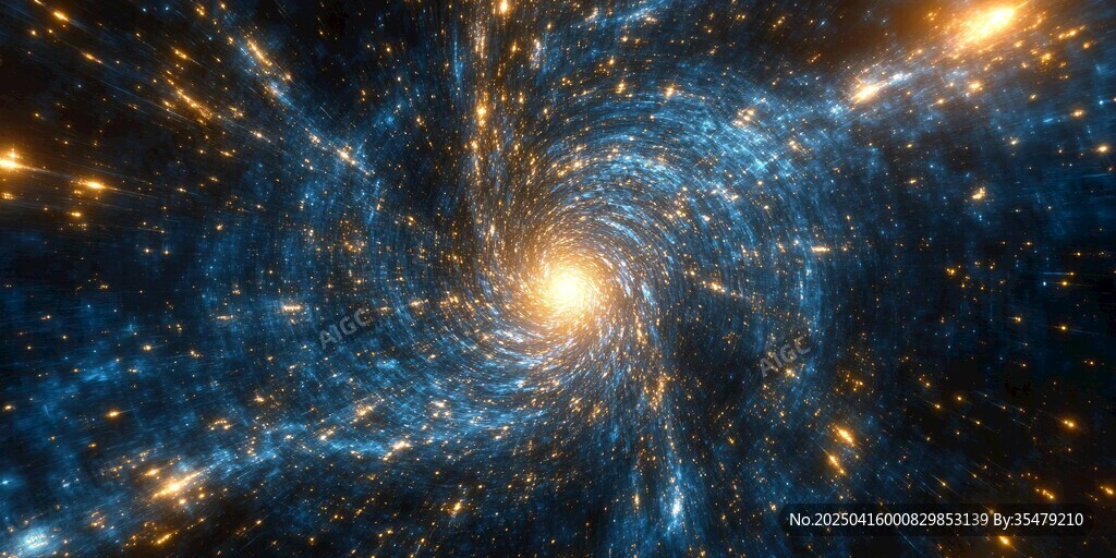 絢麗宇宙星系旋渦奇觀