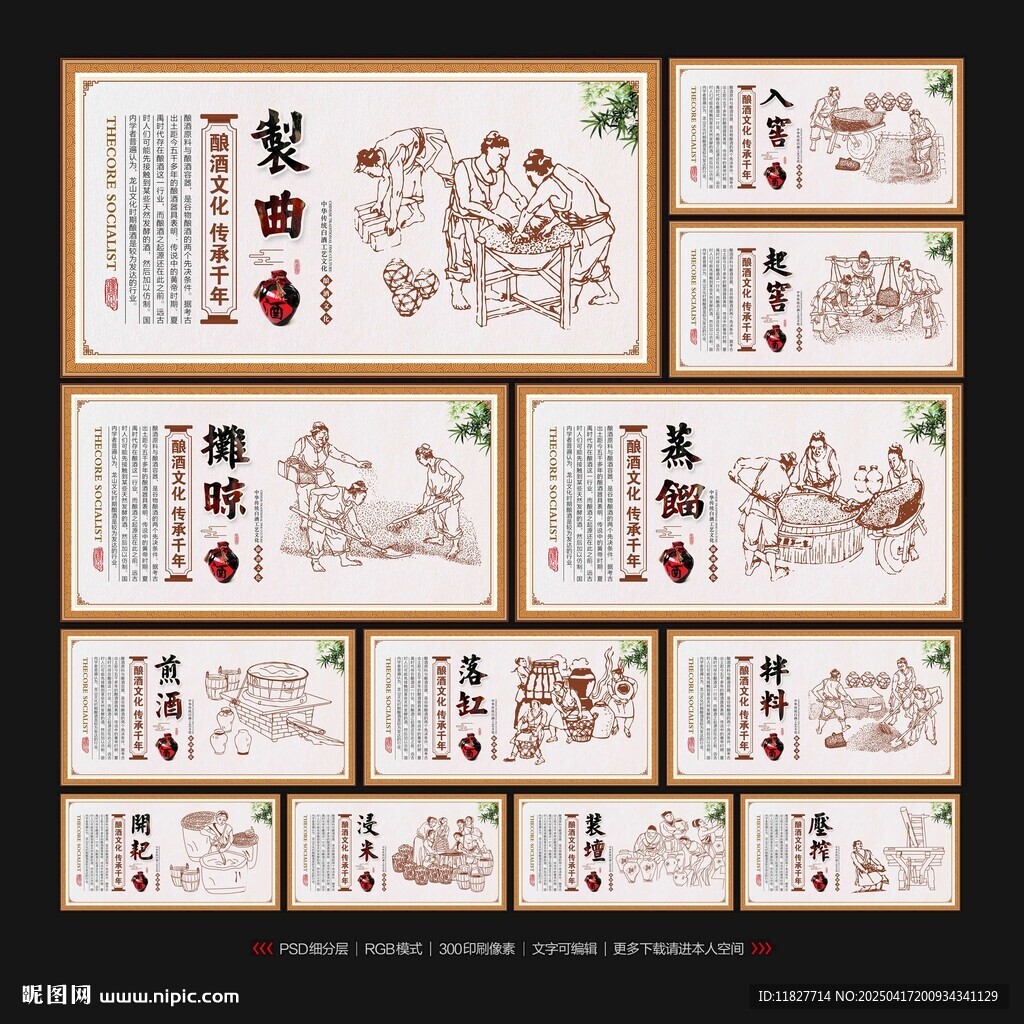 釀酒圖