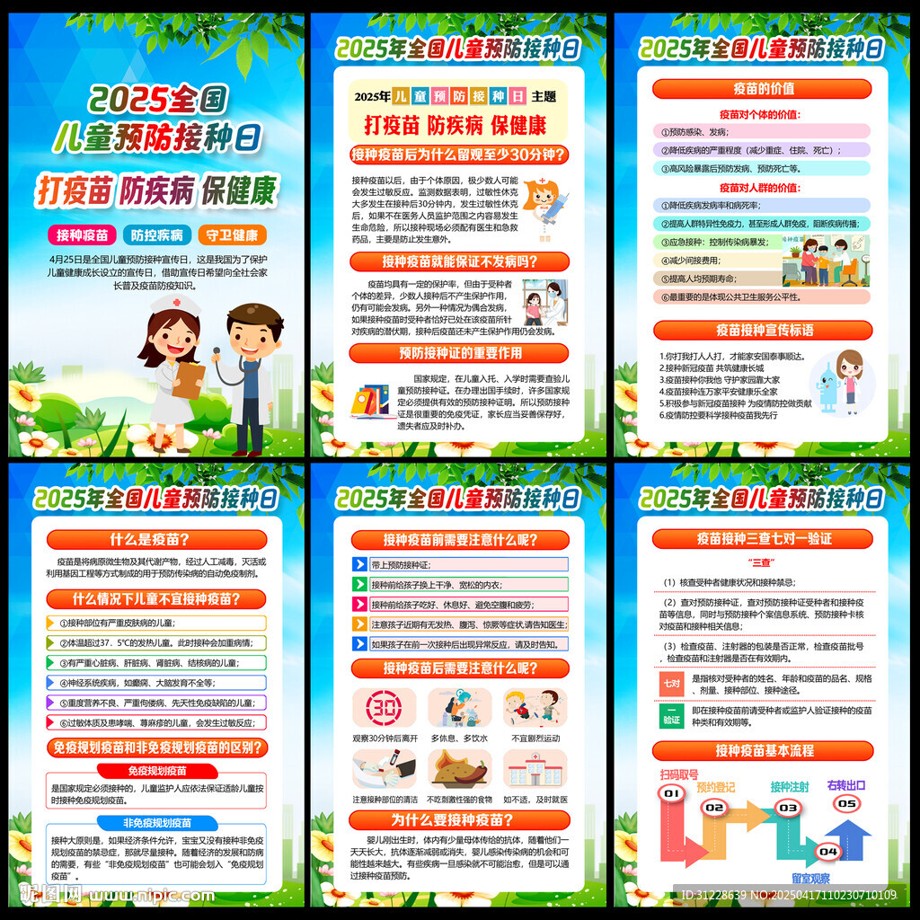 2025兒童預防接種日