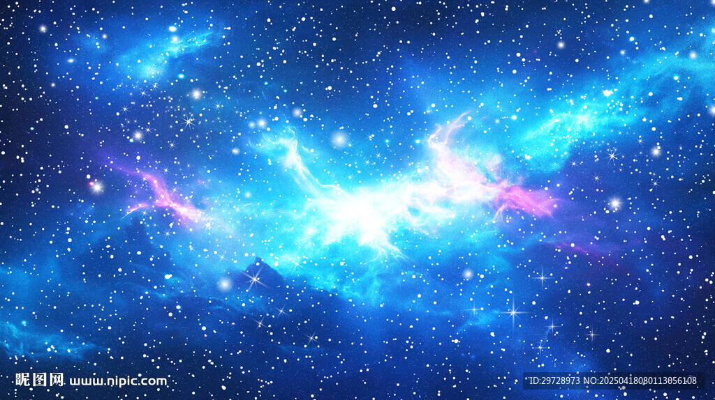 夢幻璀璨的宇宙星空