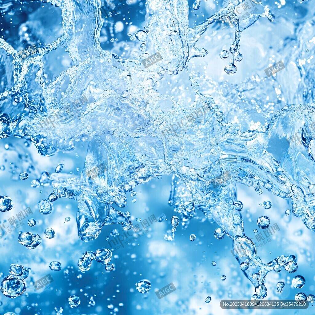 水花飛濺的靈動瞬間